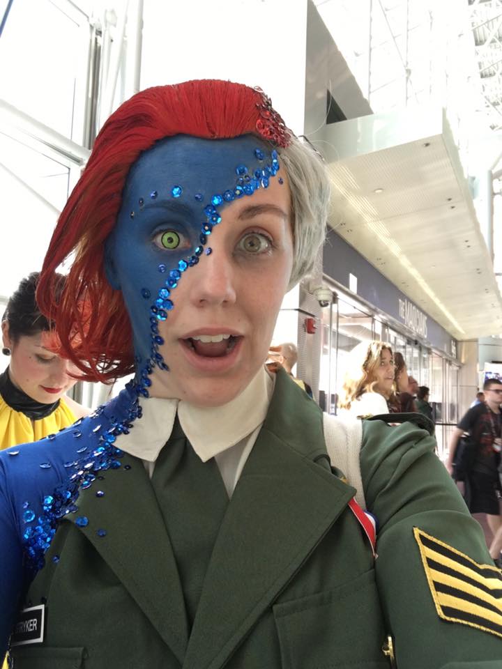 Потрясающий косплей Мистик с New York Comic Con - Изображение 1 Потрясающий косплей Мистик с New York Comic Con - Изображение 1