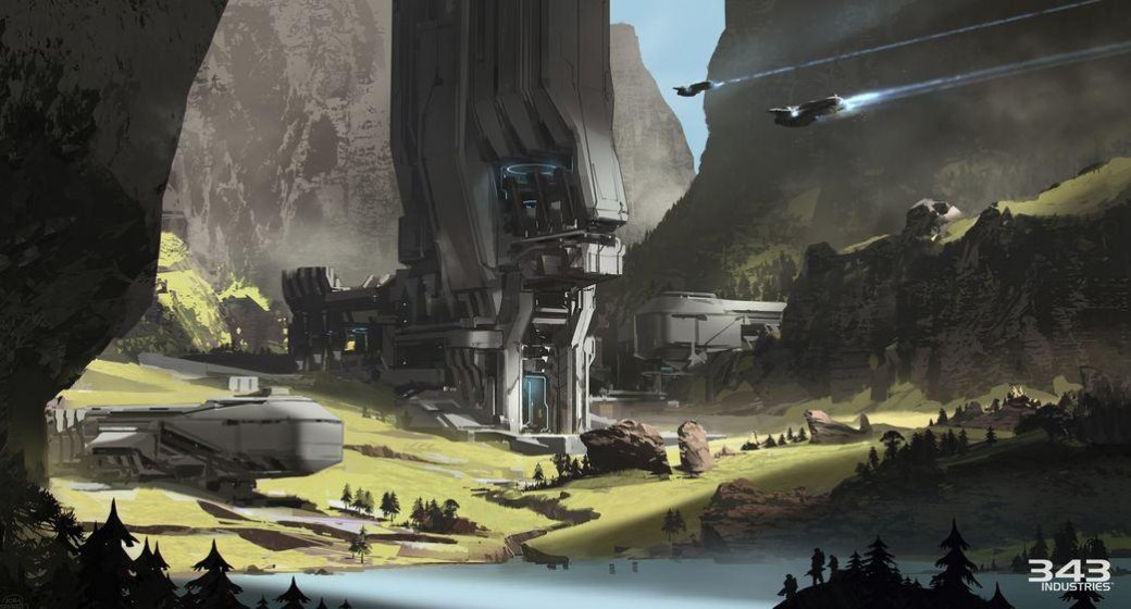 Разработчики Halo 5 представили самую большую карту во всей серии - Изображение 1 Разработчики Halo 5 представили самую большую карту во всей серии - Изображение 1
