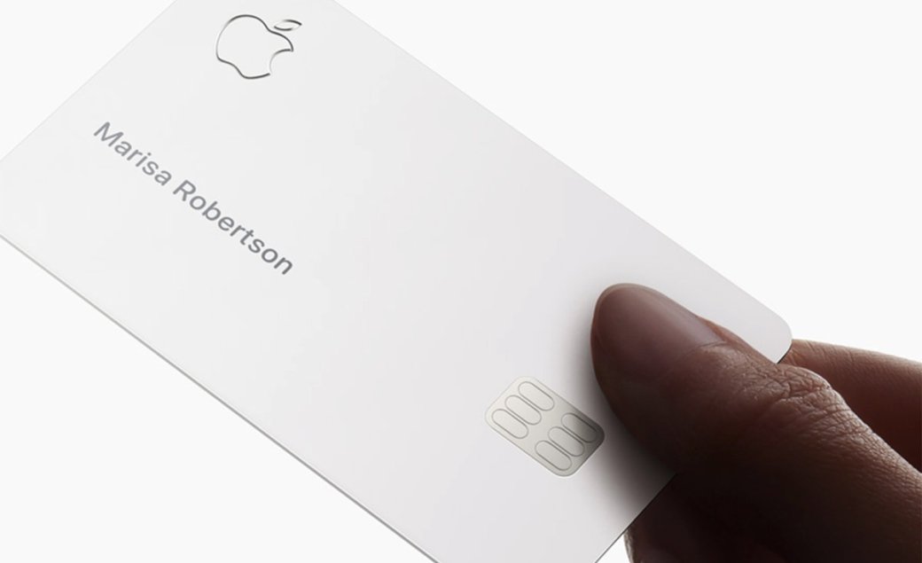 Опубликованы первые фото кредитной карты Apple Card