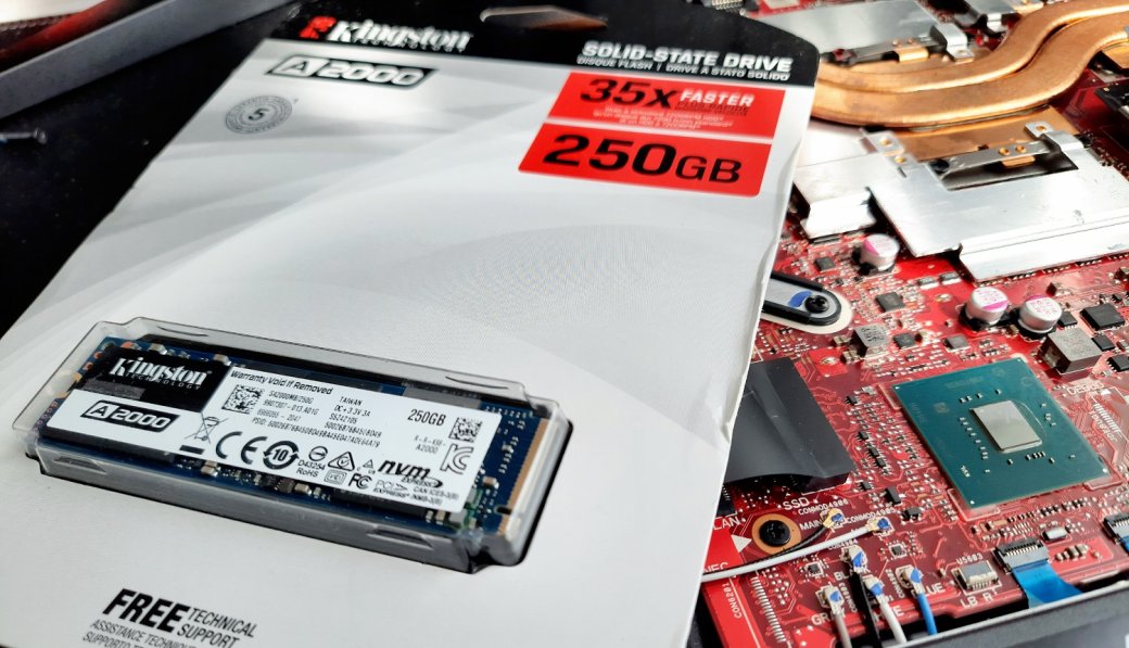 Как разметить новый ssd диск