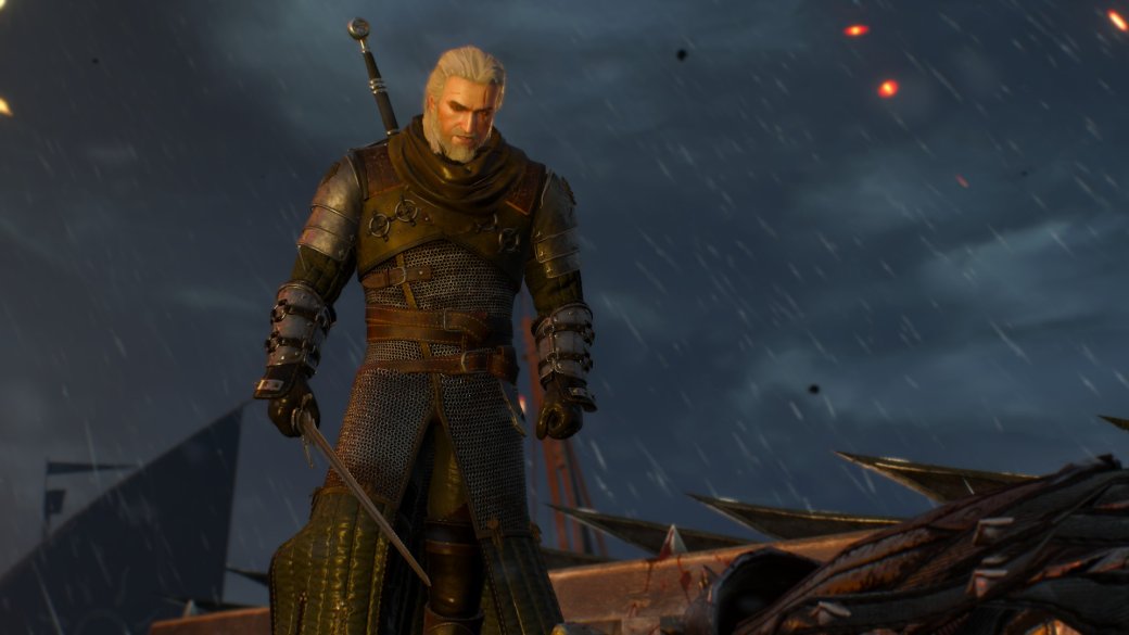 Гифка дня: Геральт крут, но взрывы круче в The Witcher 3: Wild Hunt﻿