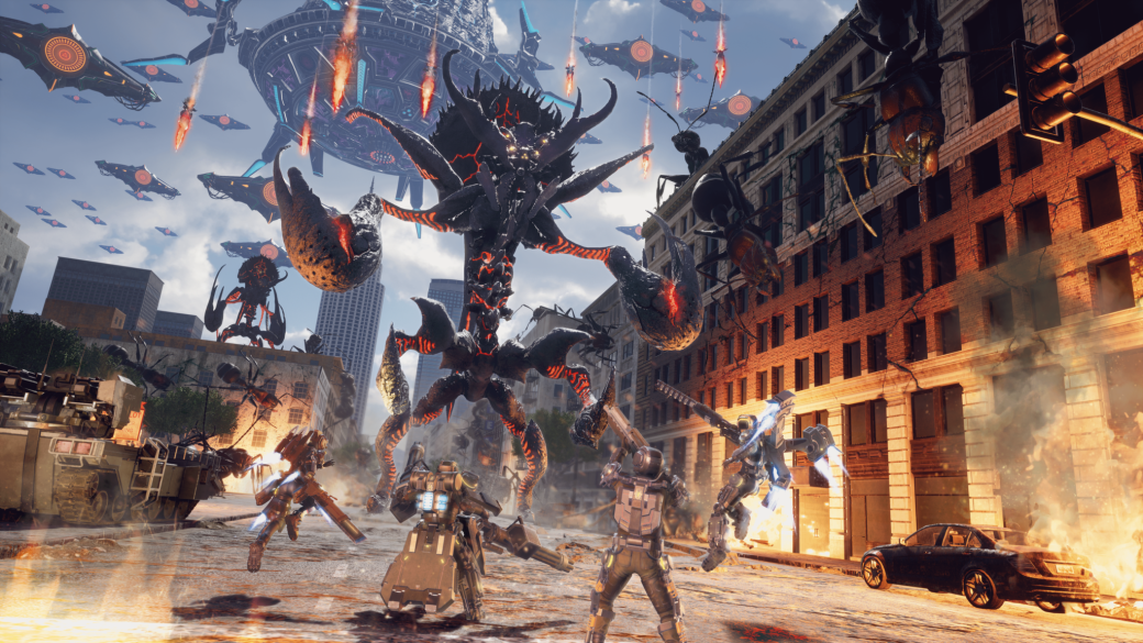 Обзор Earth Defense Force: Iron Rain - рецензия на игру Earth Defense Force: Iron Rain | Рецензии | Канобу Обзор Earth Defense Force: Iron Rain - рецензия на игру Earth Defense Force: Iron Rain | Рецензии | Канобу